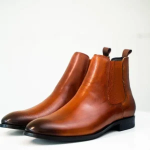 Classic Tan Chelsea Boots