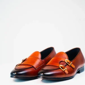 Dual Monk Strap Loafers