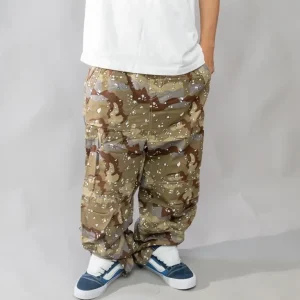 Men's Baggy Fit Desert Camo Cargo Pants