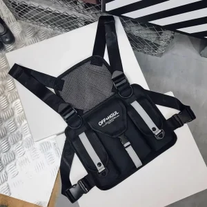 Tactical Chest Rig with Reflective Straps